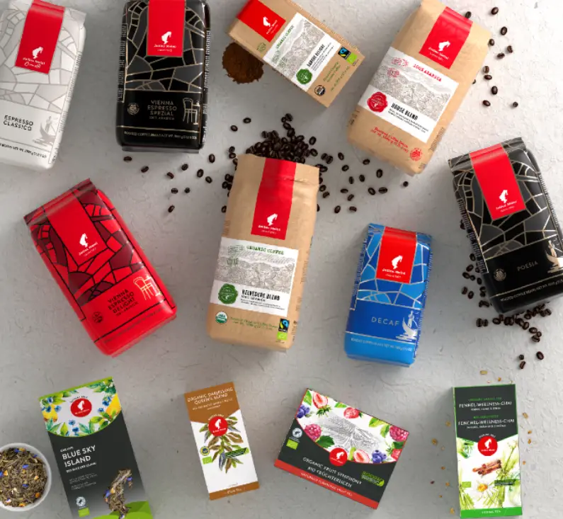 Julius Meinl qahva va choy kolleksiyasi